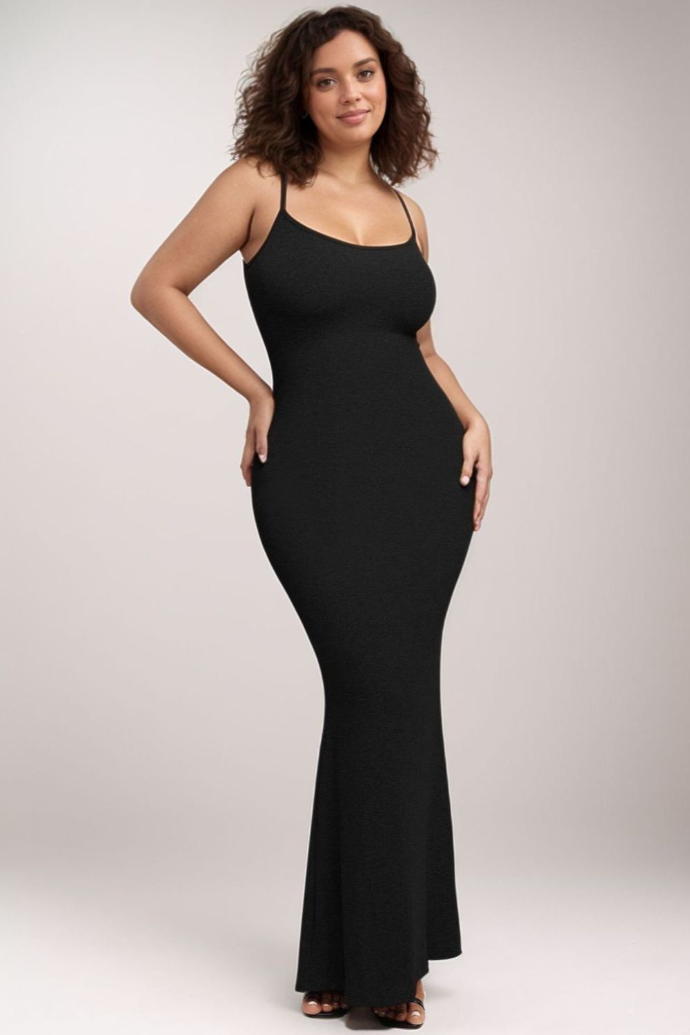 SNATCHED & Sleeveless: Built-In Shapewear Maxi